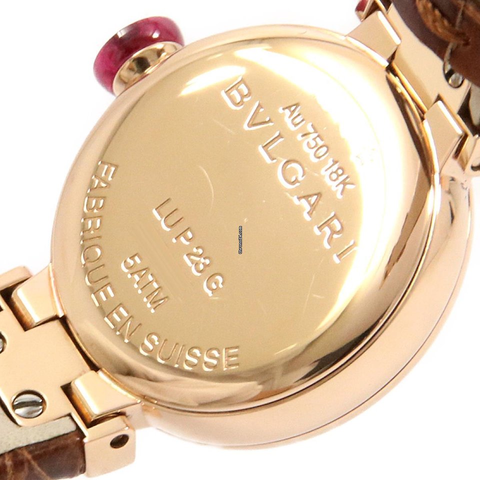 Bulgari Womens watch Quartz LUP23G LUP23WGL 12 6