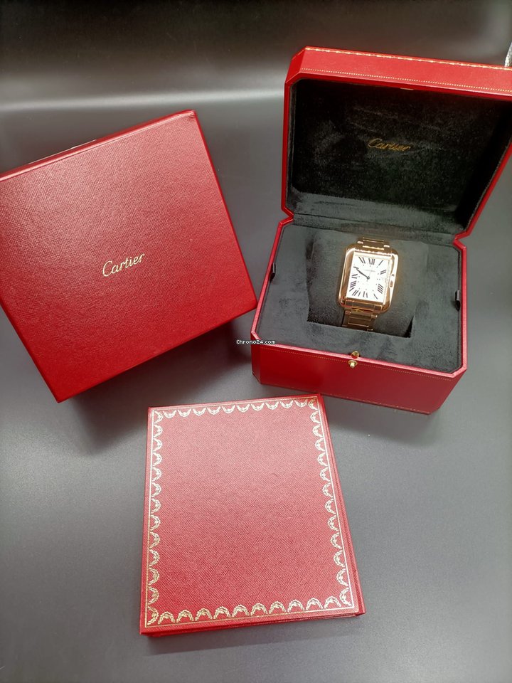 Cartier Tank Anglaise Mens watch Unisex Automatic Rose gold W5310003 6