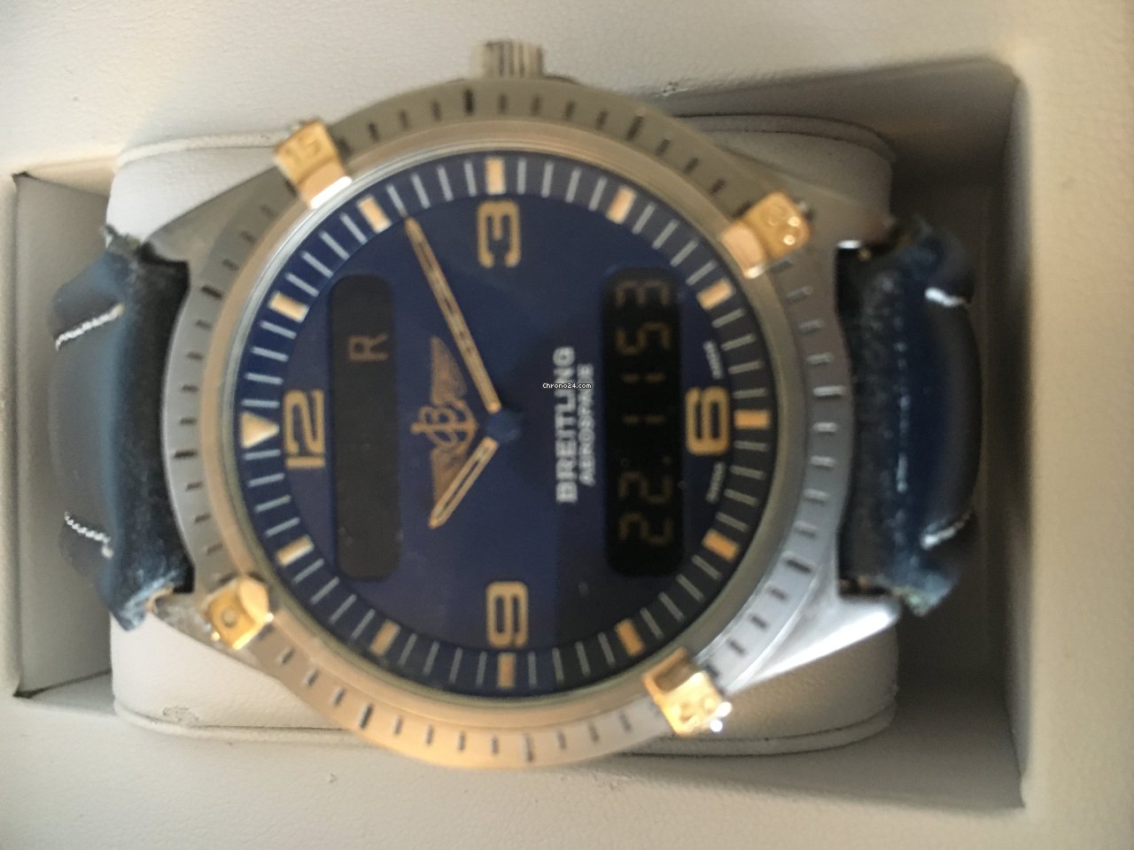 Breitling Aerospace Mens watch Unisex Quartz Titanium F56059L 6