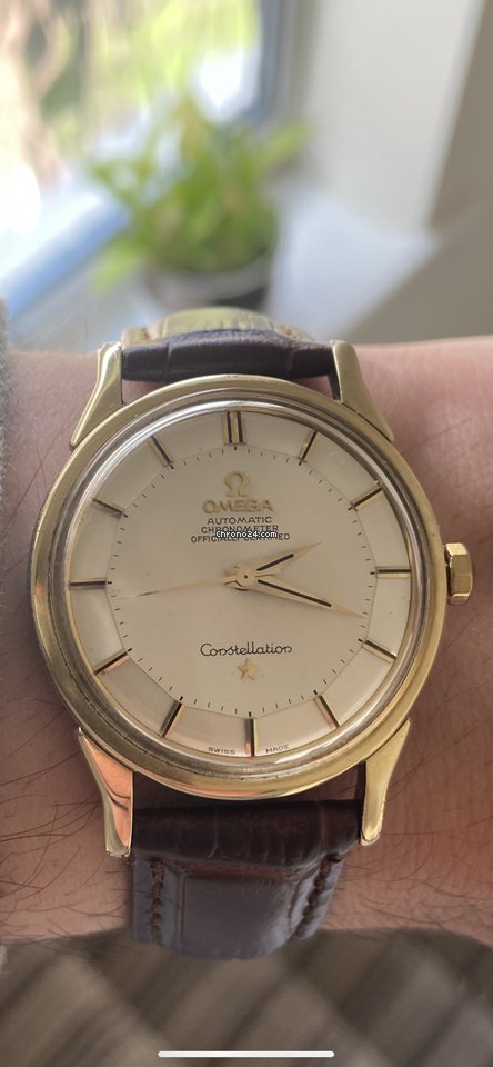 Omega Constellation Mens watch Unisex Automatic Gold Steel 167.005 6