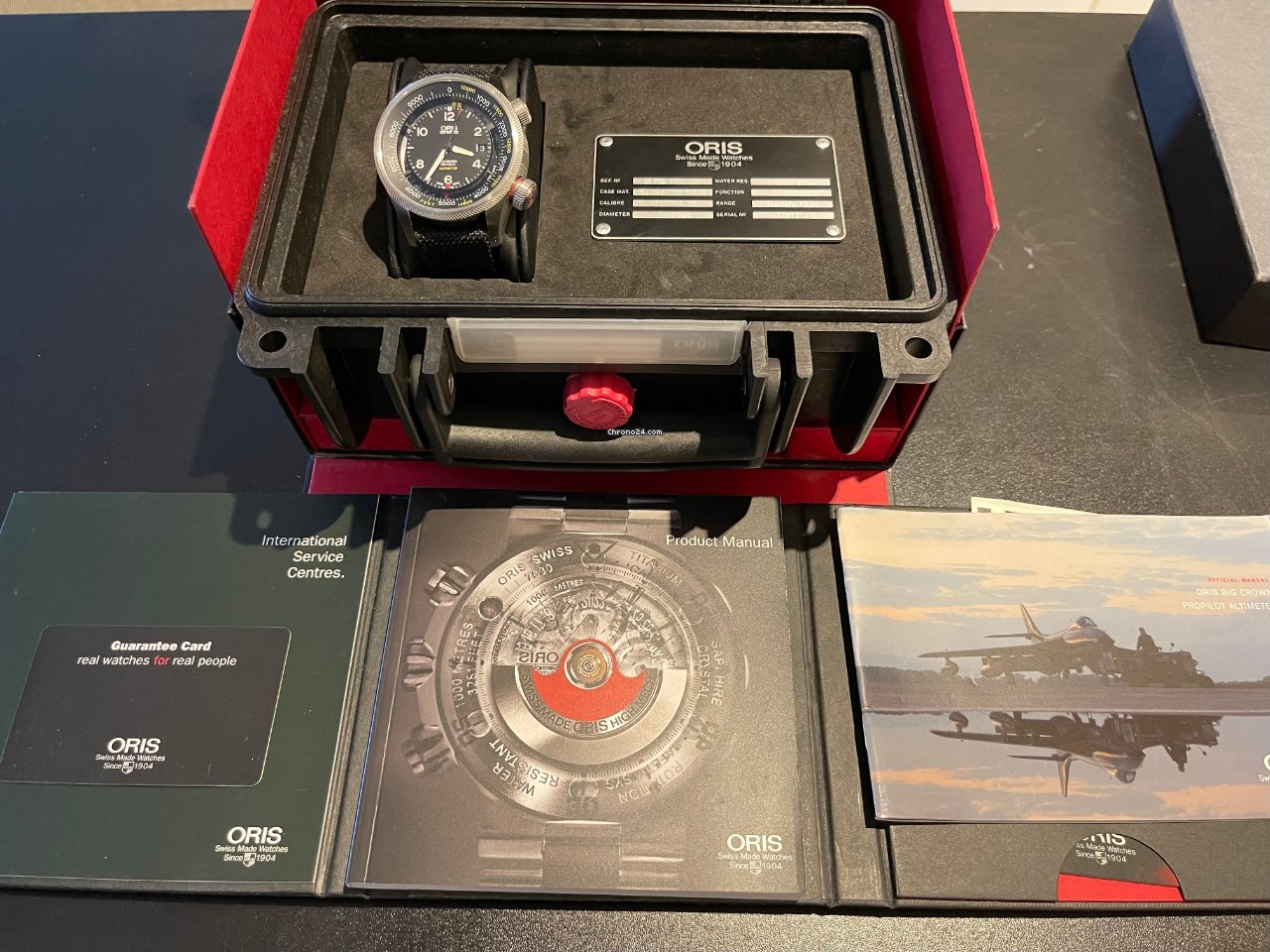 Oris Big Crown ProPilot Altimeter Mens watch Unisex Automatic Steel 01 733 7705 4134 6