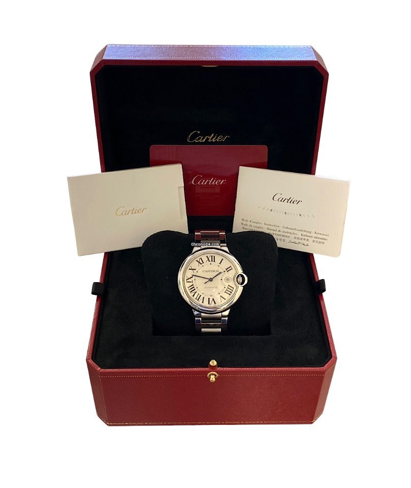 Cartier Ballon Bleu 42mm Mens watch Unisex Automatic Steel WSBB0049 6