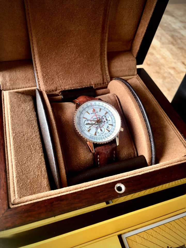 Breitling Montbrillant 01 Mens watch Unisex Automatic Rose gold RB013112 G710 6