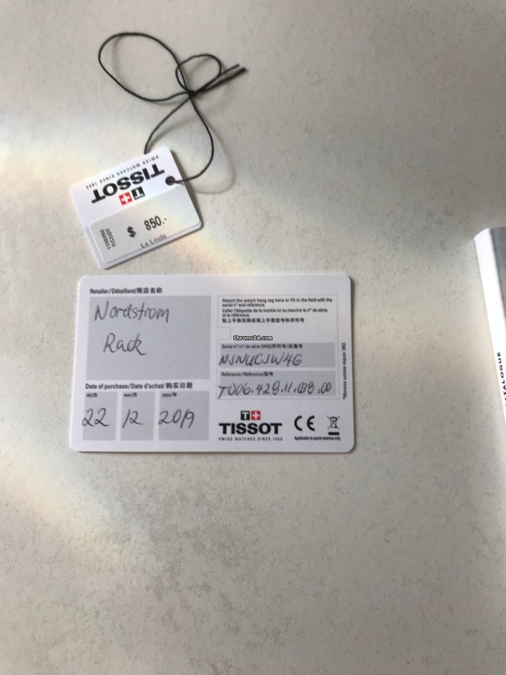 Tissot Le Locle Mens watch Unisex Automatic Steel T0064281103800 6
