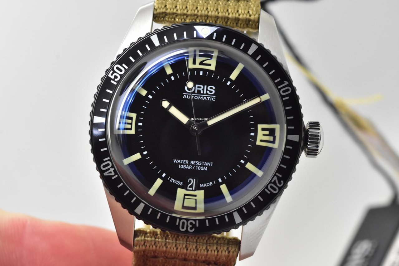 Oris Divers Sixty Five Mens watch Unisex Automatic Steel 01 733 7707 4064 6