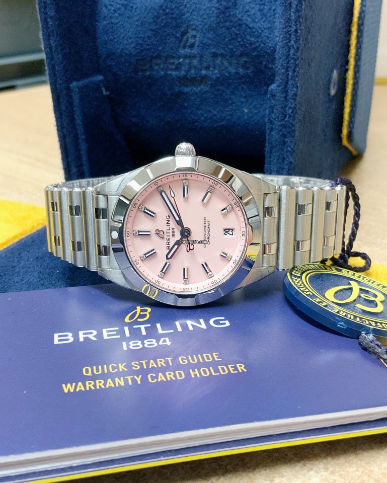 Breitling Chronomat Womens watch Quartz Steel A77310101K1A1 6