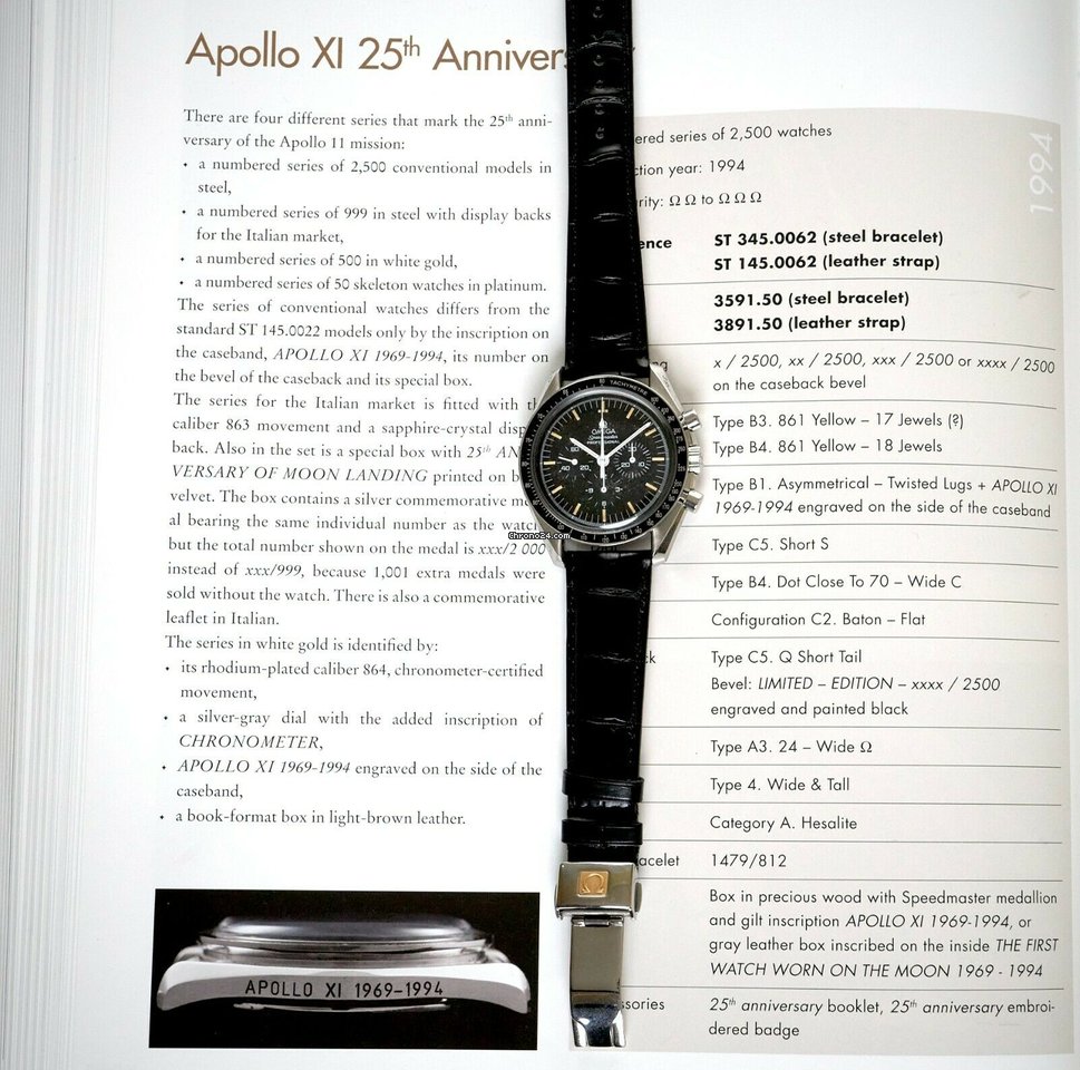 Omega Speedmaster Professional Moonwatch Mens watch Unisex Manual winding Steel 3891.50 6