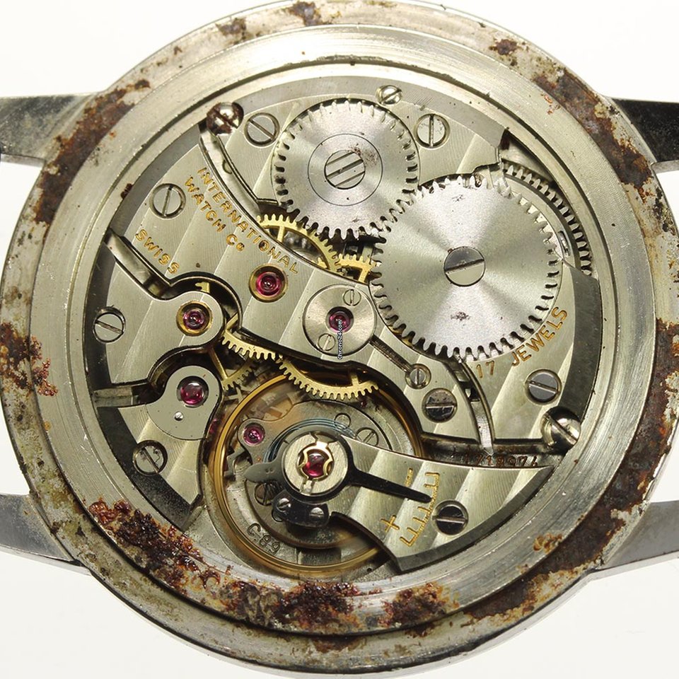 IWC Mens watch Unisex Manual winding Steel R 326 6