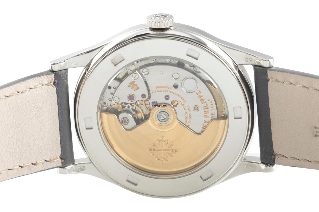 Patek Philippe Calatrava Mens watch Unisex Automatic White gold 5296 6