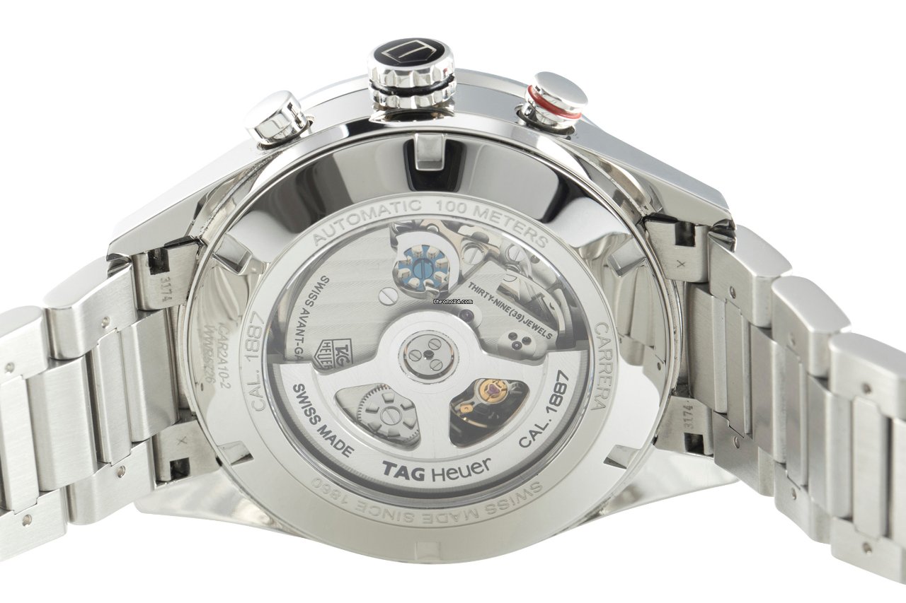 TAG Heuer Carrera Calibre 1887 Mens watch Unisex Automatic Steel CAR2A10-2 6