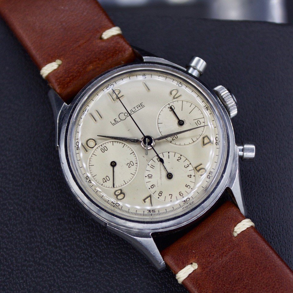 Jaeger-LeCoultre Mens watch Unisex Automatic Jaeger LeCoultre E335 Chronograph 1955 6