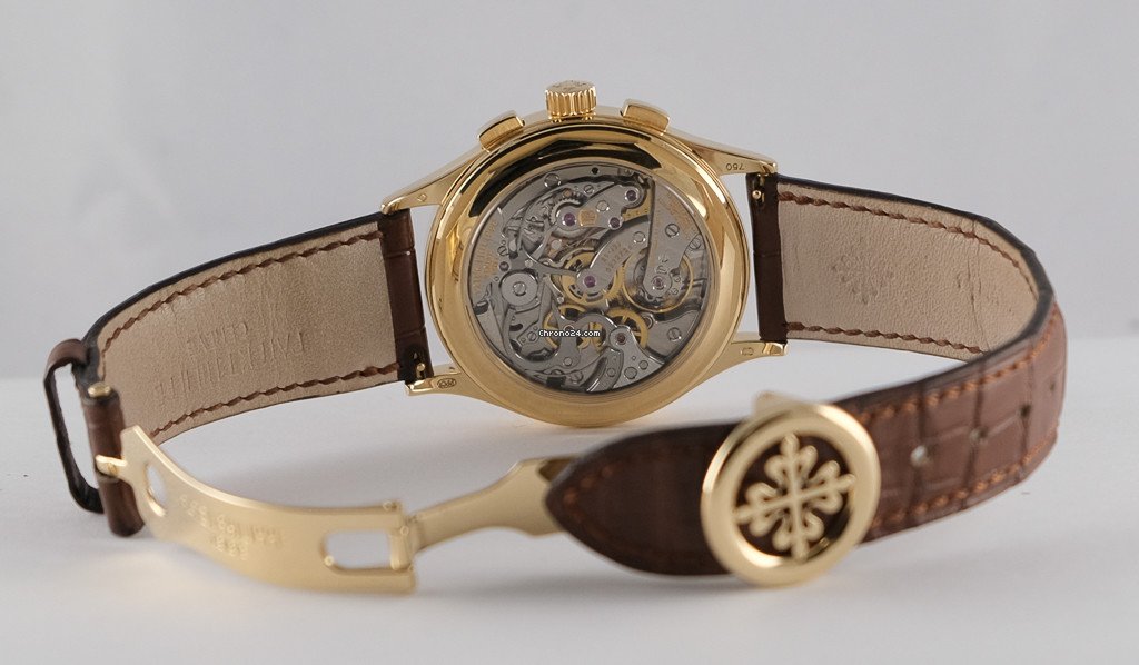 Patek Philippe Chronograph Mens watch Unisex Manual winding Yellow gold 5170 j -001 6