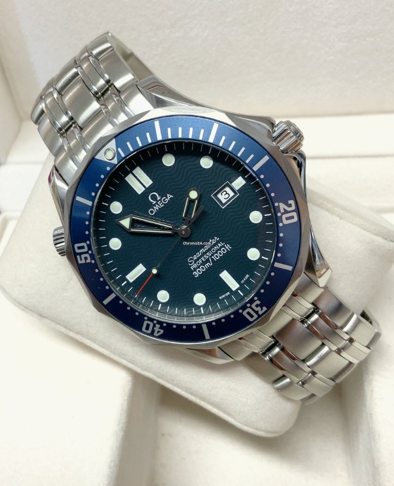 Omega Seamaster Diver 300 M Mens watch Unisex Quartz Steel 2541.80.00 6