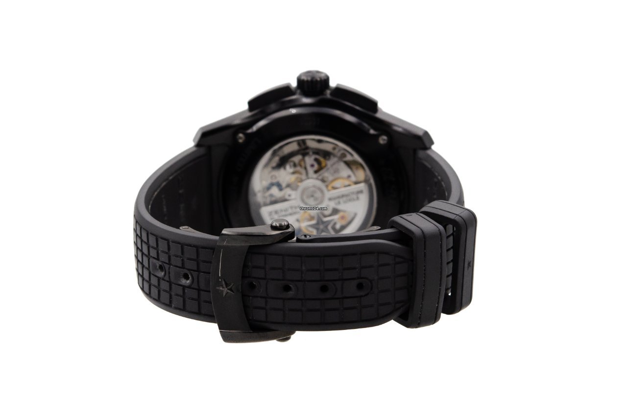 Zenith El Primero Stratos Flyback Mens watch Unisex Automatic Titanium 24.2063.405 21.R515 6