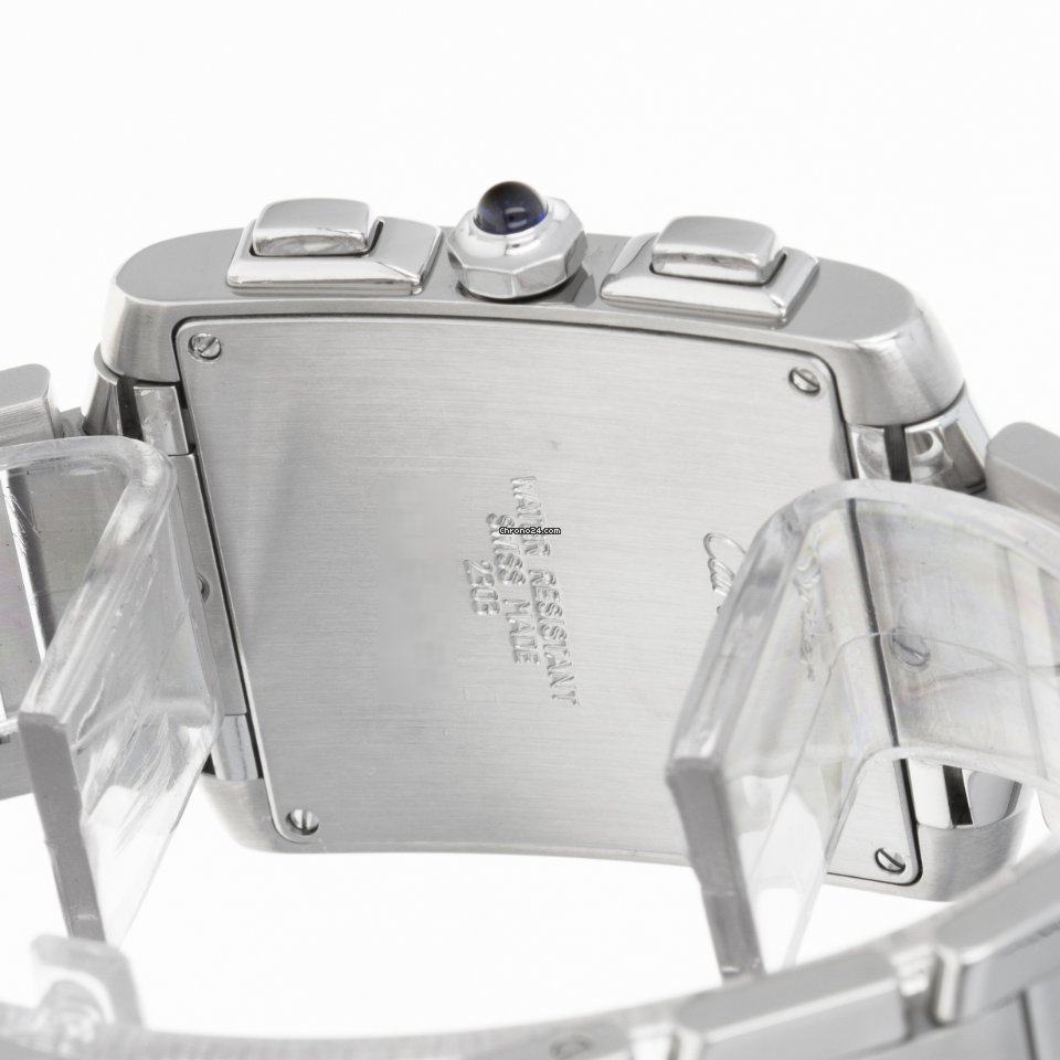 Cartier Tank Francaise Mens watch Unisex Quartz Steel W51001Q3  2303 6