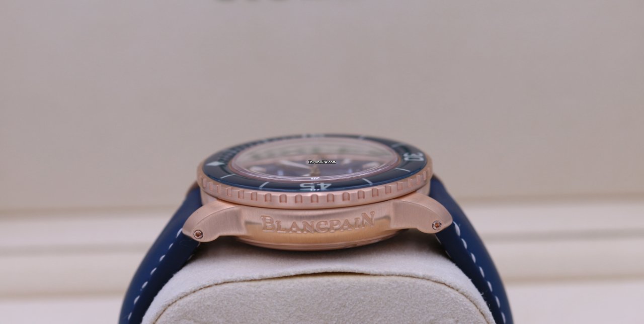 Blancpain Fifty Fathoms Mens watch Unisex Automatic Rose gold 5015-3603C-63B 6