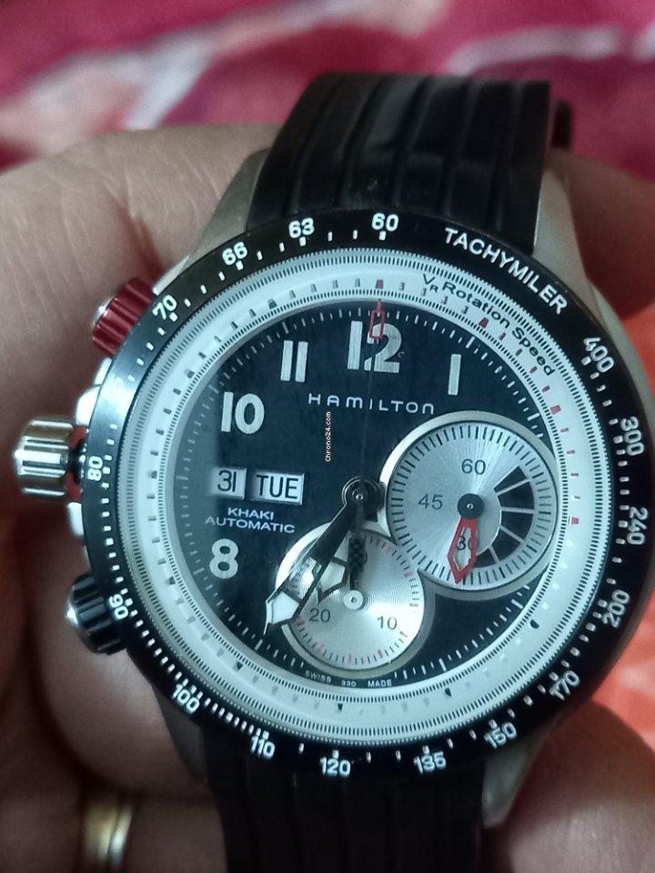 Hamilton Khaki Pilot Day Date Mens watch Unisex Automatic Steel H717260 6