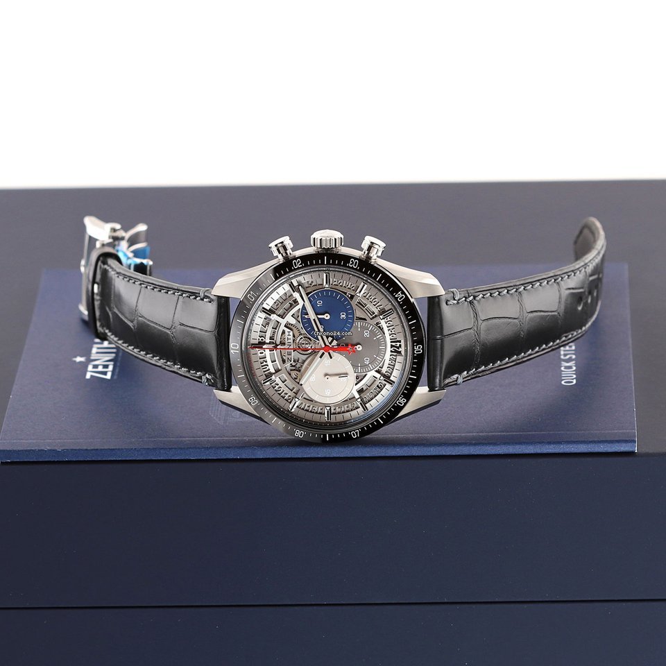 Zenith El Primero Chronomaster Mens watch Unisex Automatic Titanium 95.3001.3600 69.c817 6