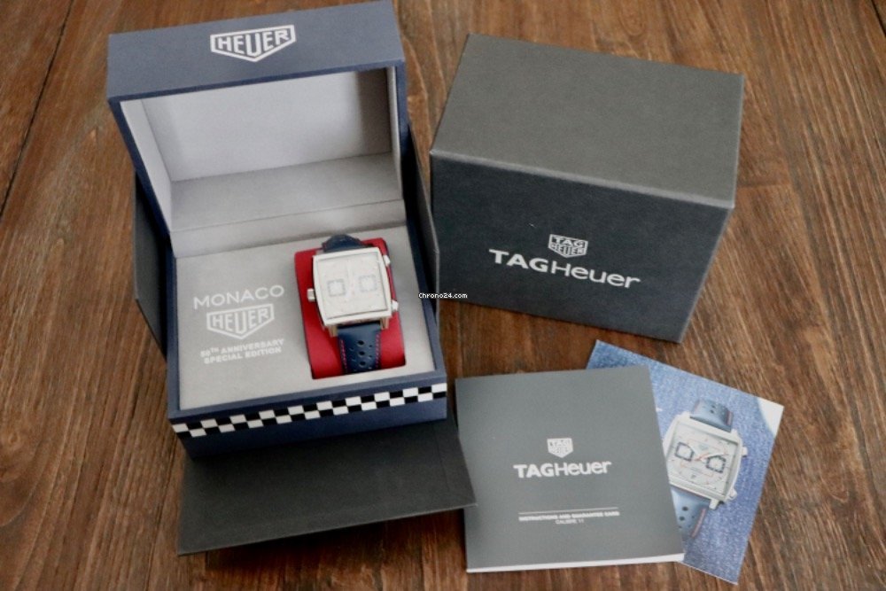 TAG Heuer Monaco Mens watch Unisex Automatic Steel CAW211X.FC6468 6