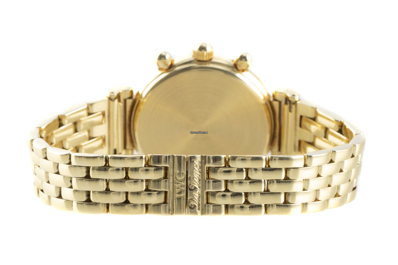 IWC Da Vinci Chronograph Womens watch Quartz Yellow gold 3736 6