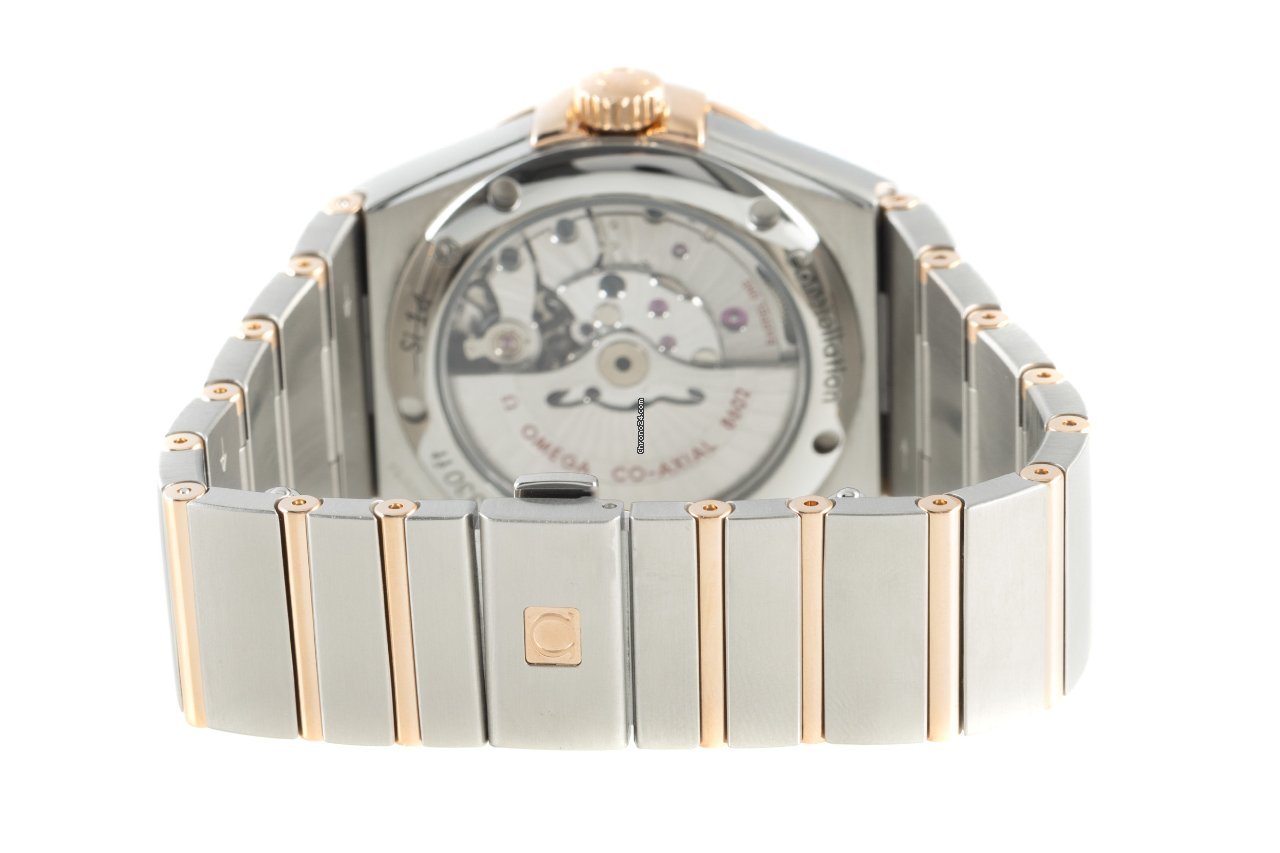 Omega Constellation Day-Date Mens watch Unisex Automatic Gold Steel 123.20.38.22.02.001 6