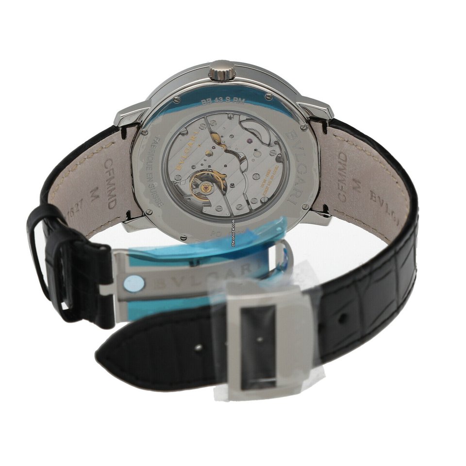 Bulgari Mens watch Unisex Manual winding Steel 101870 6