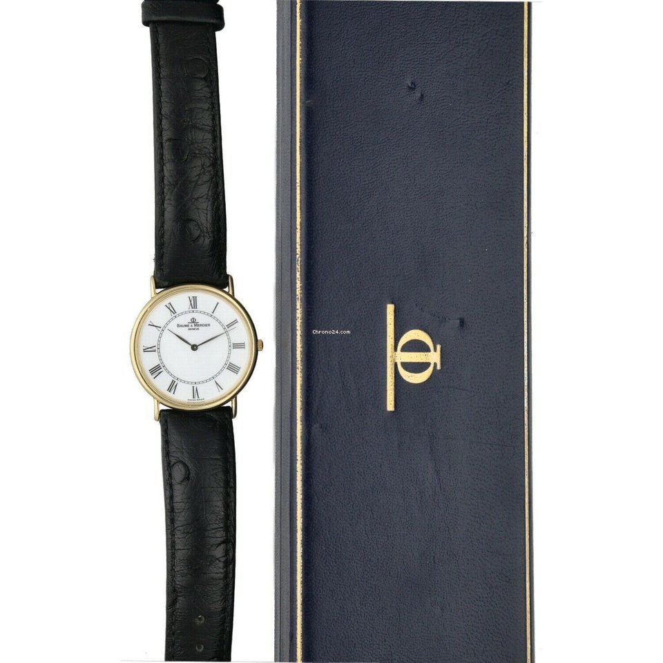 Baume & Mercier Mens watch Unisex Quartz Yellow gold 95600 6