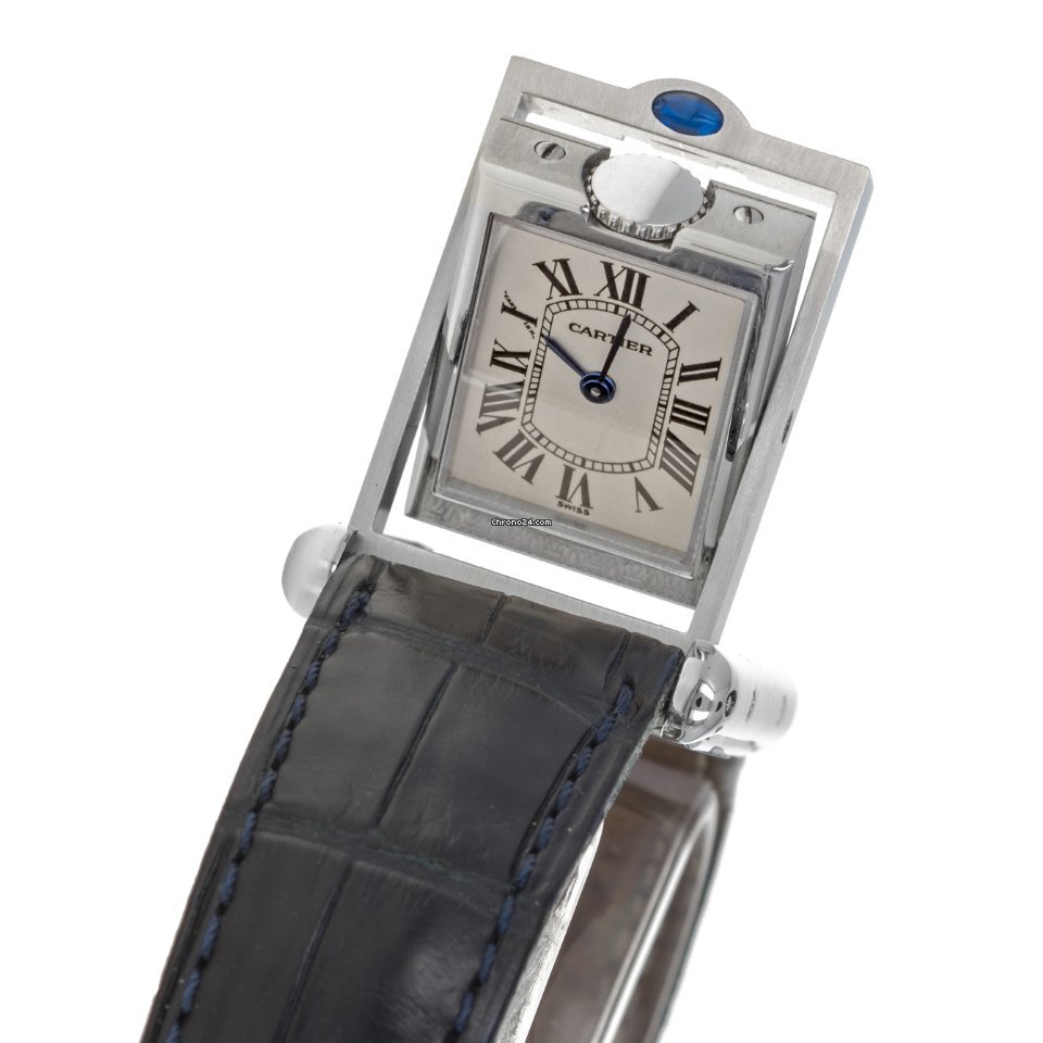 Cartier Tank Womens watch Quartz Steel 2386  W1011158 6