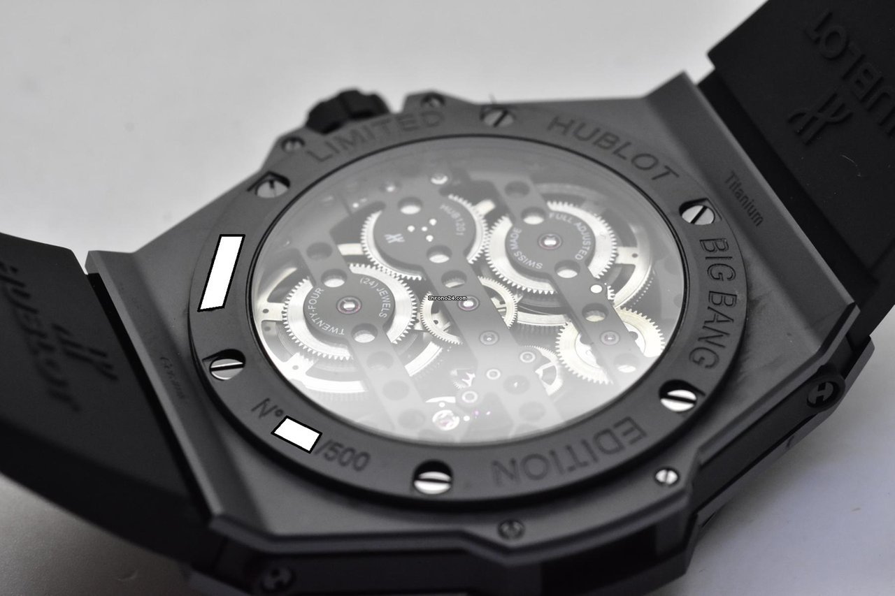 Hublot Big Bang Meca-10 Mens watch Unisex Manual winding Ceramic 414.C1.1110.RX 6