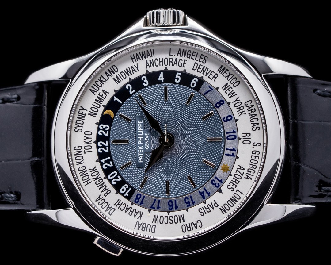 Patek Philippe World Time Mens watch Unisex Automatic Platinum 5110P-001 6