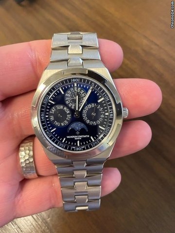 Vacheron Constantin Overseas Mens watch Unisex Automatic White gold 4300V 120G-B945 6