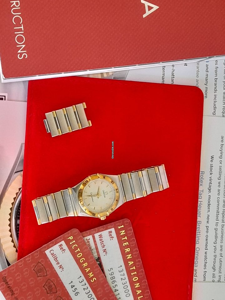 Omega Constellation Womens watch Quartz Gold Steel 13723000 6