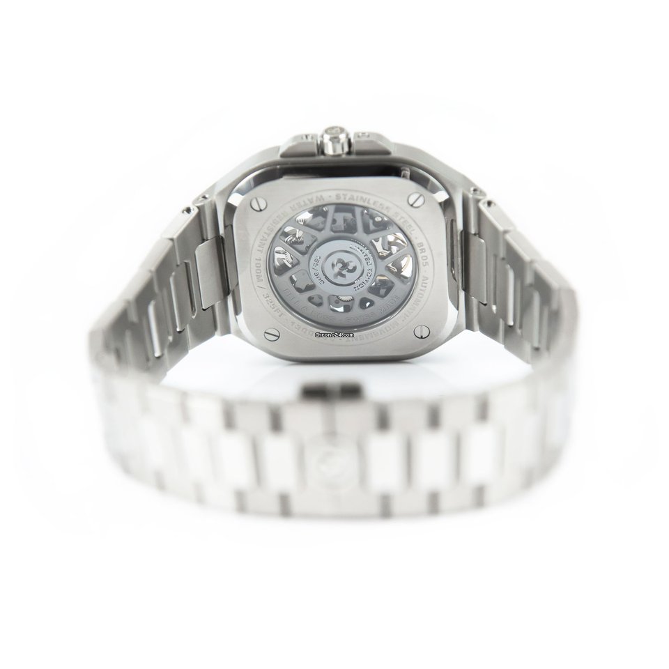 Bell & Ross BR 05 Mens watch Unisex Automatic Steel BR05A-GR-SK-ST SST 6