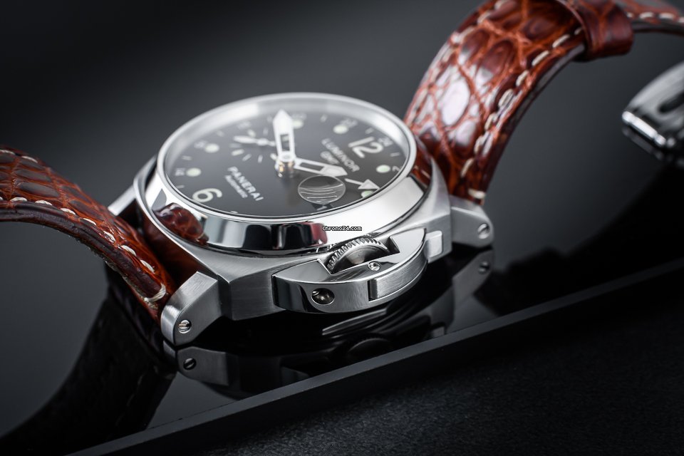 Panerai Luminor GMT Automatic Mens watch Unisex Automatic Steel PAM 00159 6