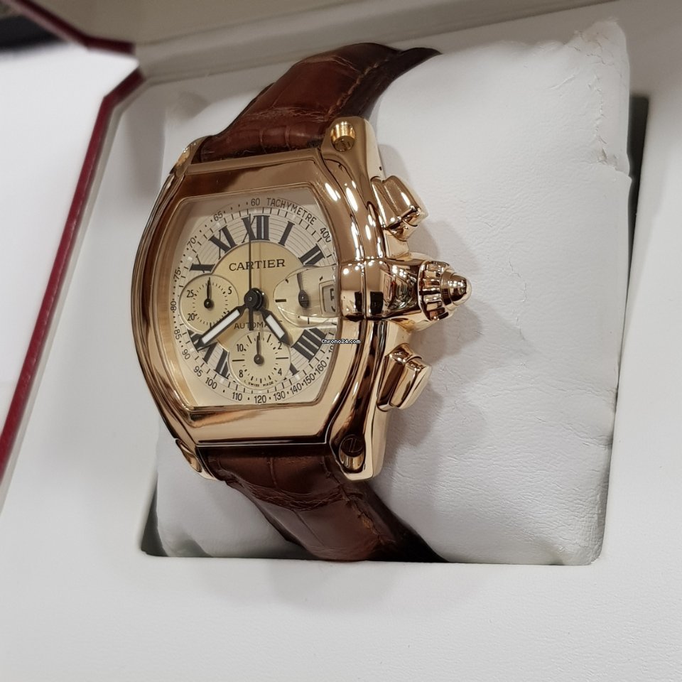 Cartier Roadster Mens watch Unisex Automatic Yellow gold 2619 6