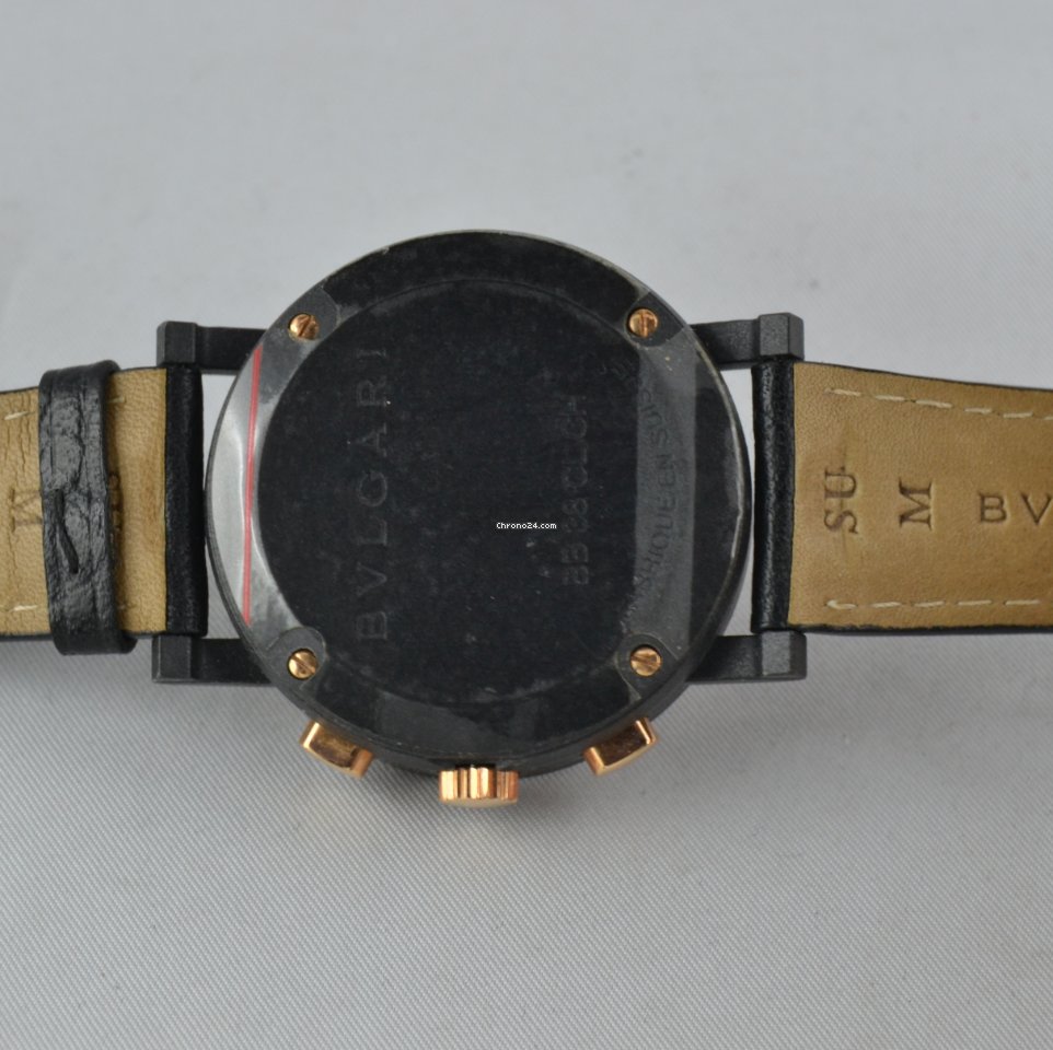 Bulgari Bulgari Mens watch Unisex Quartz Carbon BB 38 CL CH 6