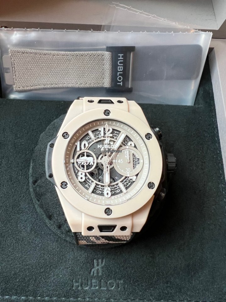 Hublot Big Bang Unico Mens watch Unisex Manual winding Ceramic 411.CZ.4620.NR.SOA19 6