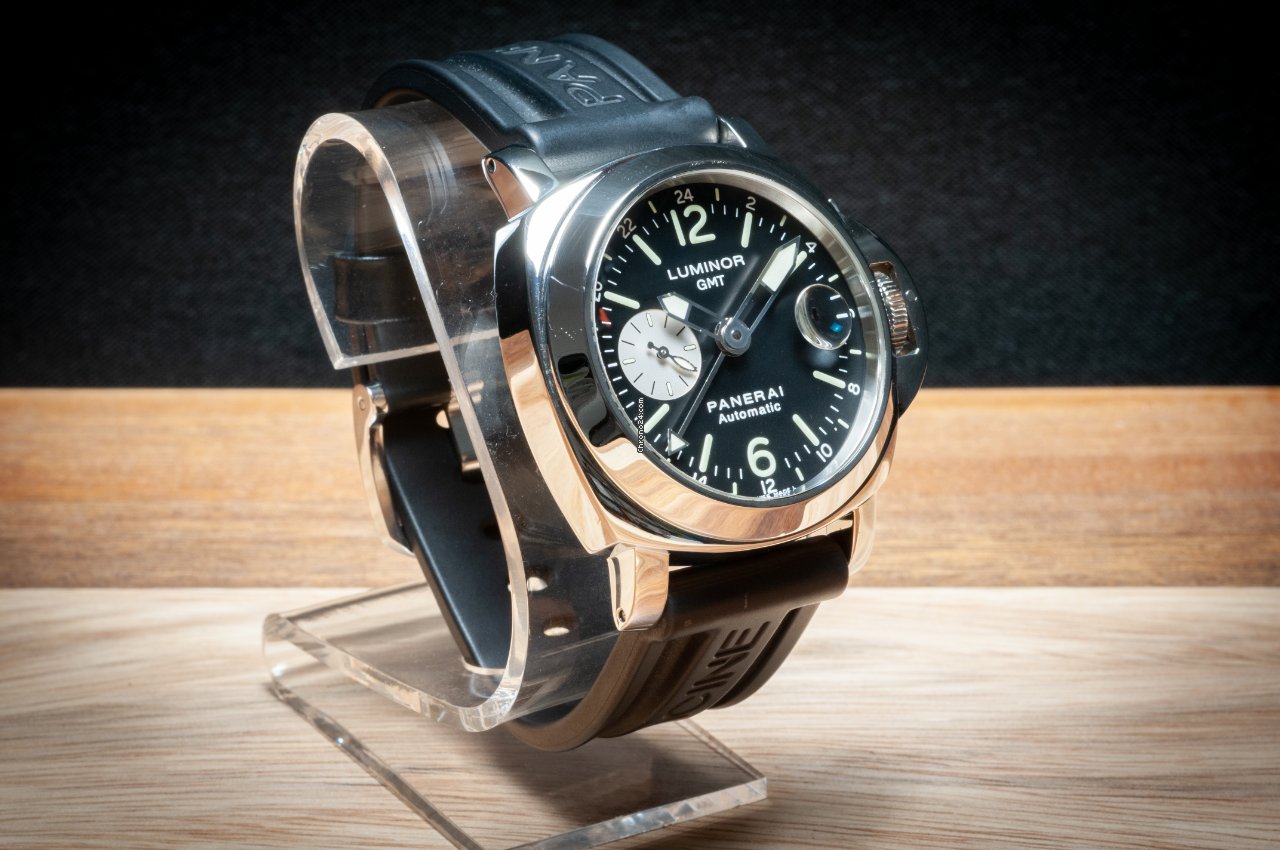 Panerai Luminor GMT Automatic Mens watch Unisex Automatic Steel PAM 00088 6