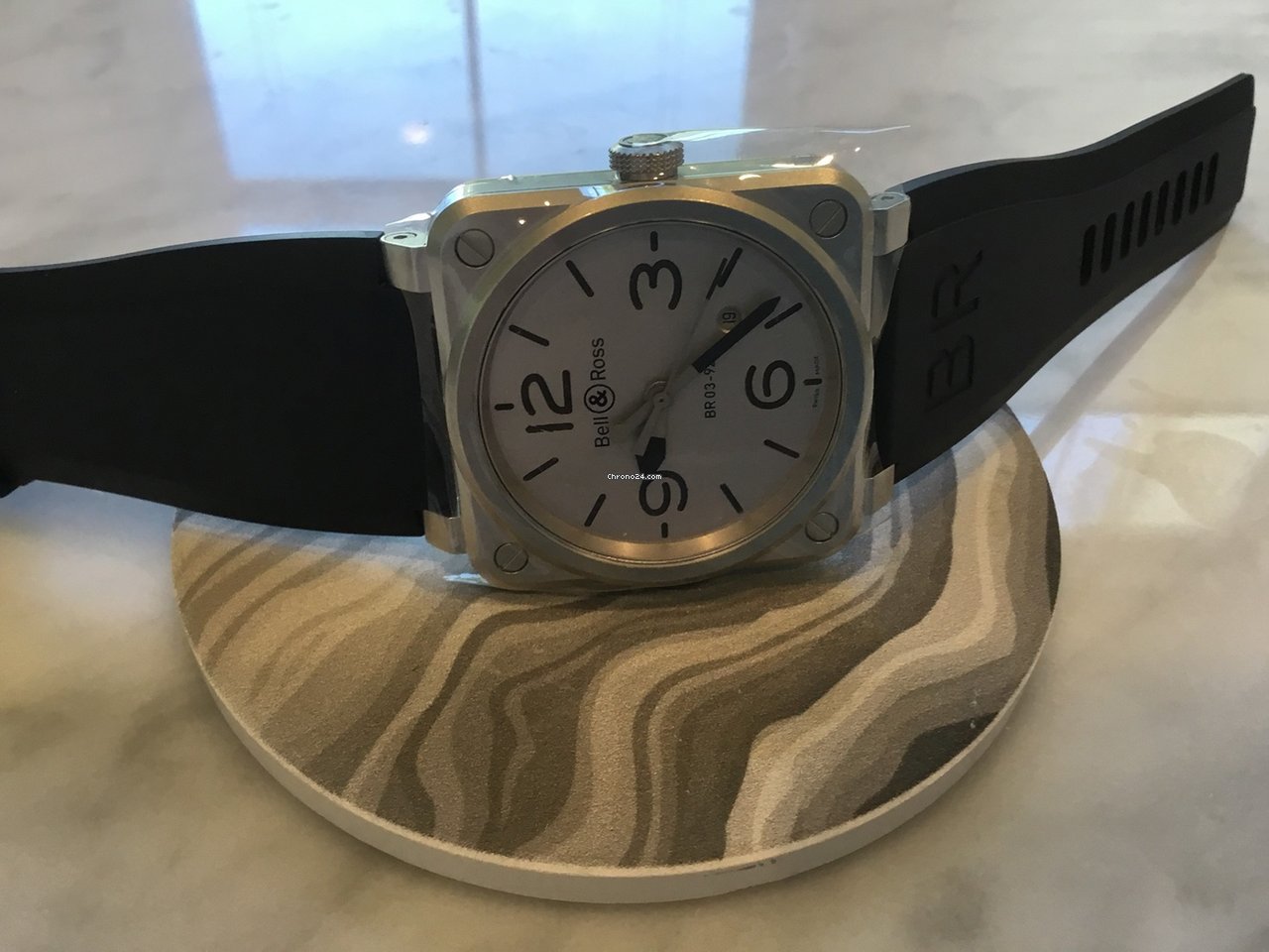 Bell & Ross BR 03-92 Steel Mens watch Unisex Automatic Steel BR0392-GBL-ST SRB 6