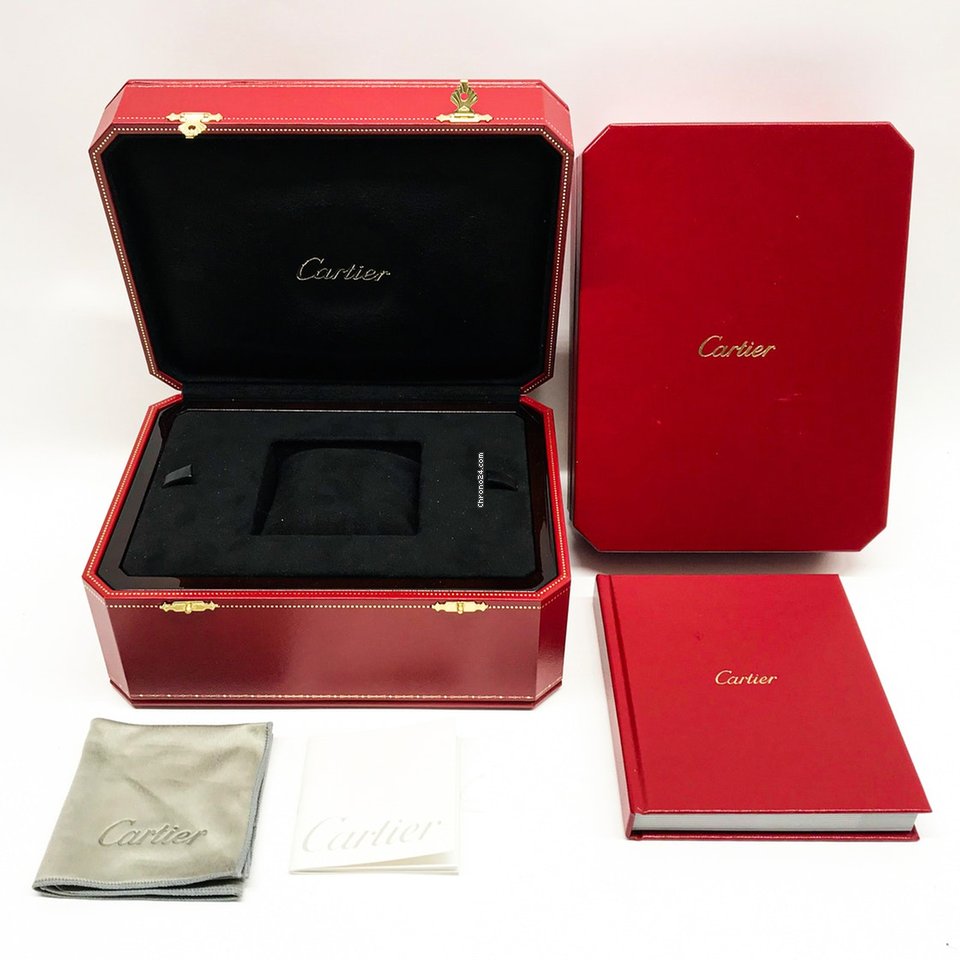 Cartier Santos 100 Mens watch Unisex Manual winding White gold HPI00312 6