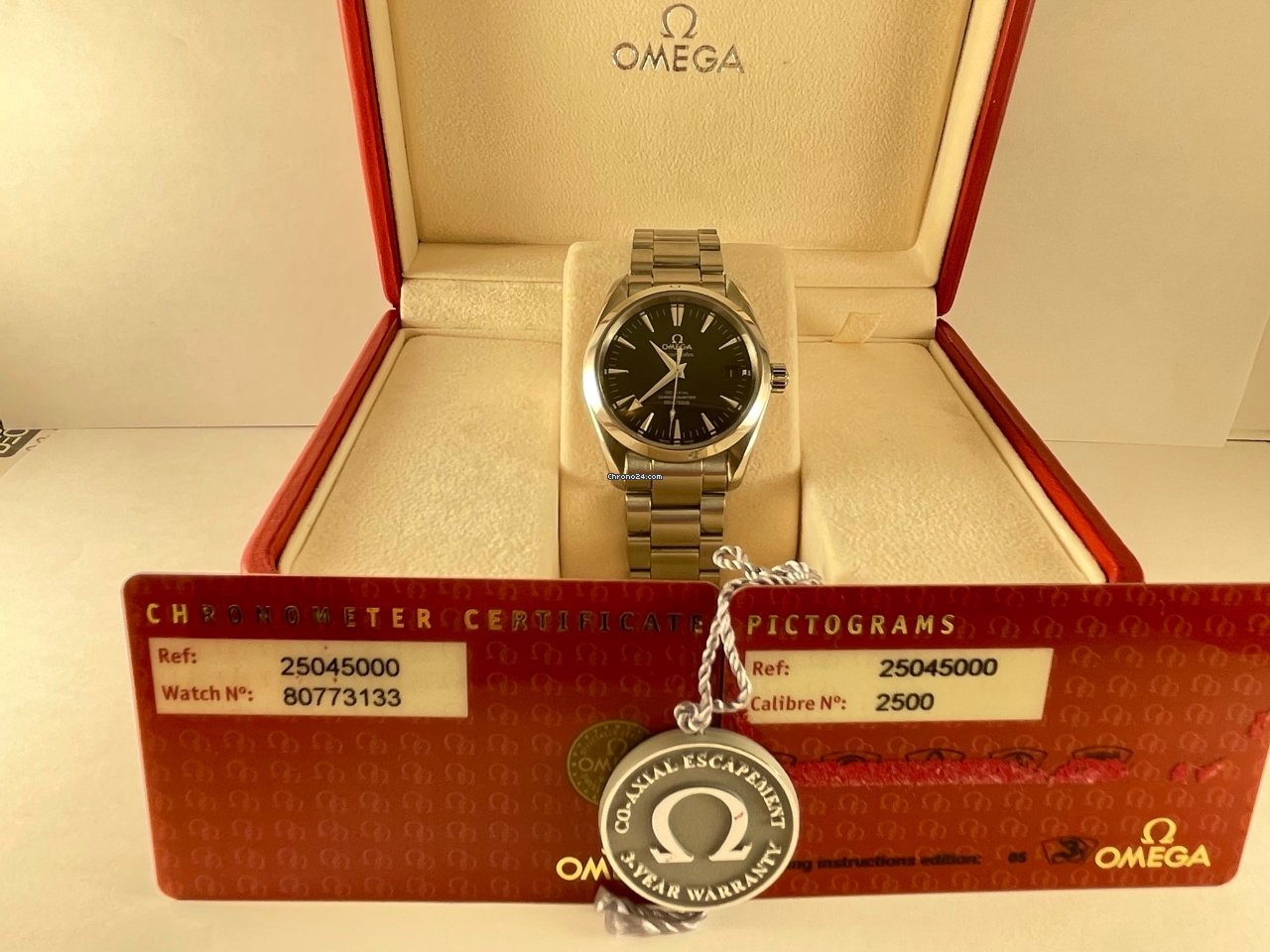 Omega Seamaster Aqua Terra Mens watch Unisex Automatic Steel 2504.50.00 6