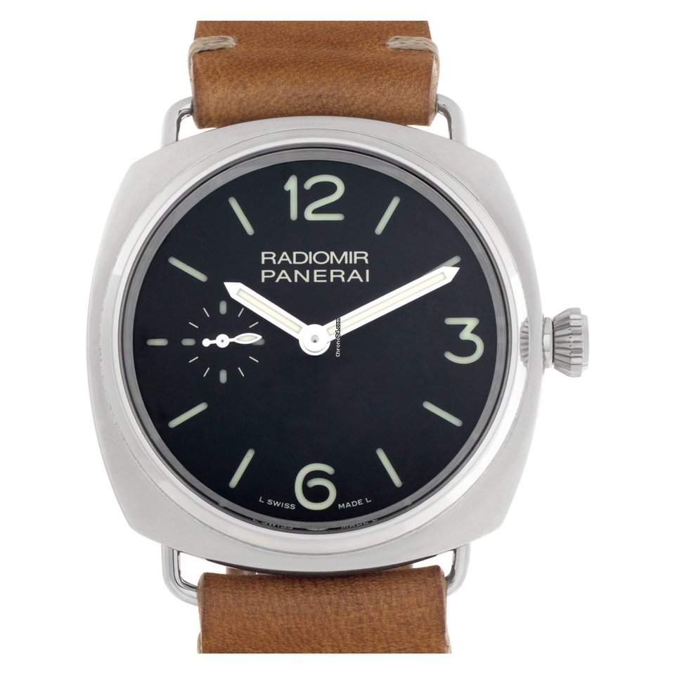 Panerai Radiomir Mens watch Unisex Manual winding Steel PAM337 6