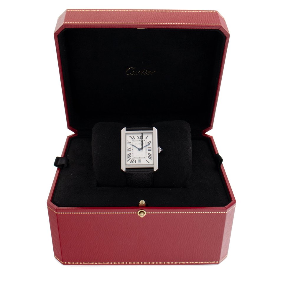 Cartier Tank Solo Mens watch Unisex Automatic Steel W5200027 6