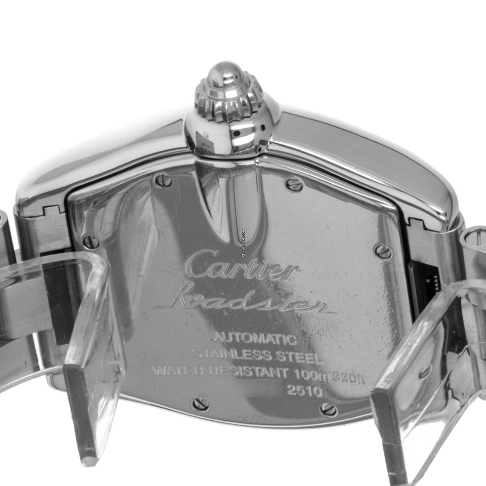 Cartier Roadster Mens watch Unisex Automatic Steel W62002V3  2510 6
