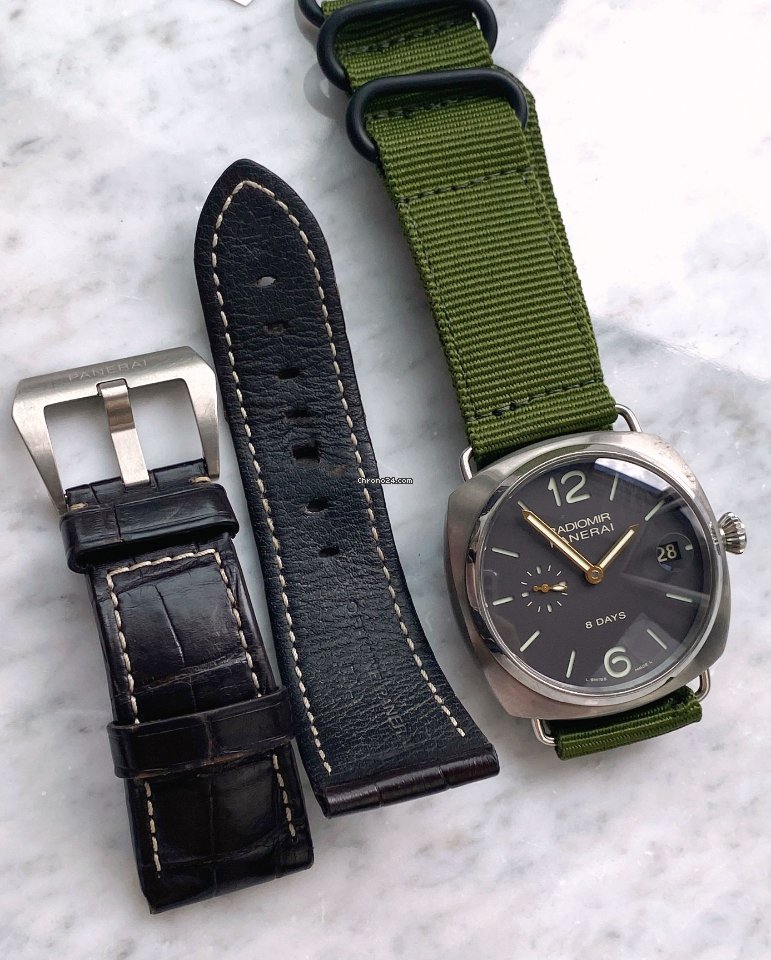 Panerai Radiomir 8 Days Mens watch Unisex Manual winding Titanium 00346 6