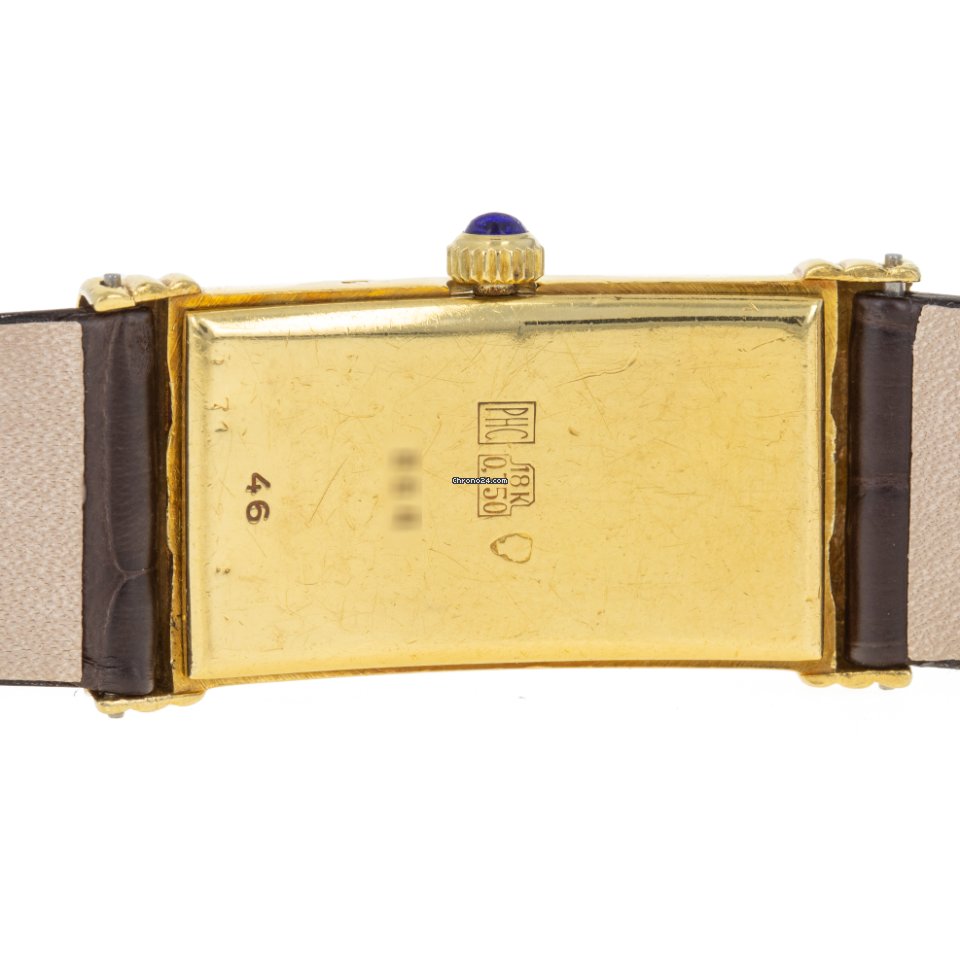 Cartier Tank Mens watch Unisex Manual winding Yellow gold 864 6
