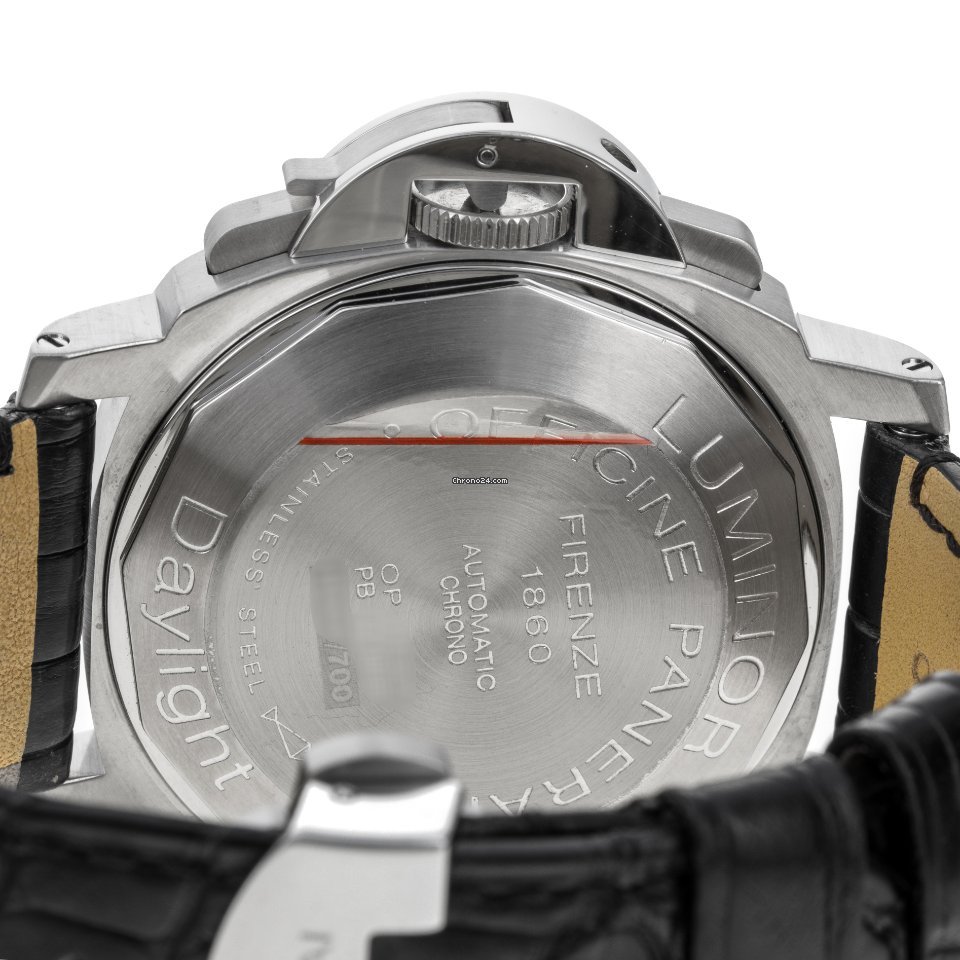 Panerai Luminor Chrono Mens watch Unisex Automatic Steel PAM 00188 6