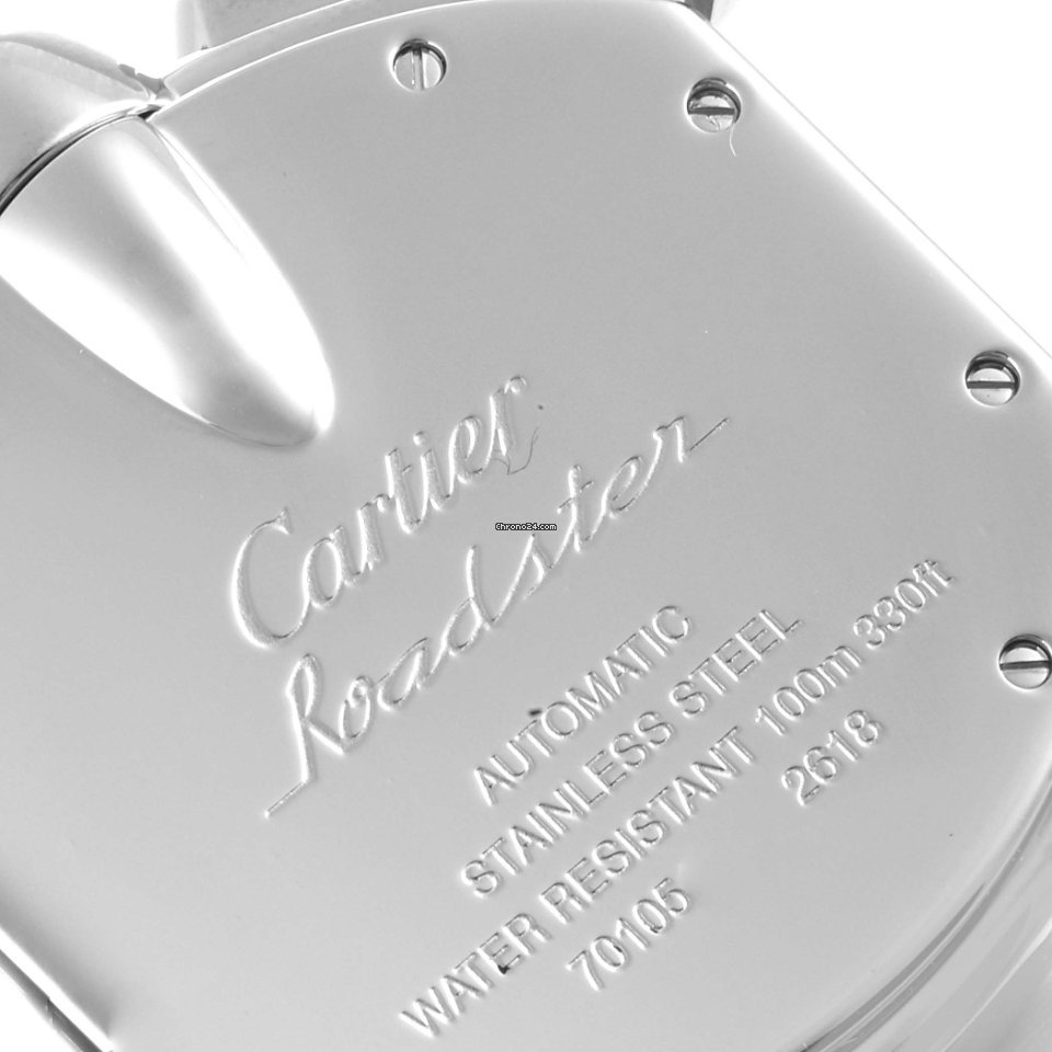 Cartier Roadster Mens watch Unisex Automatic Steel W62020X6 6