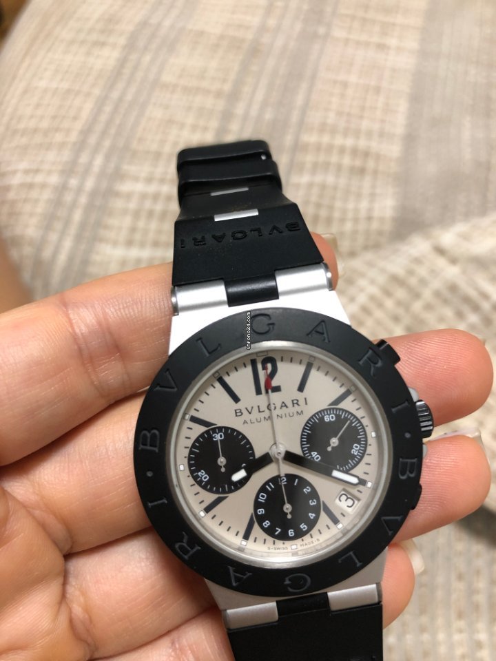 Bulgari Diagono Mens watch Unisex Automatic Aluminum AC 38 TA 6