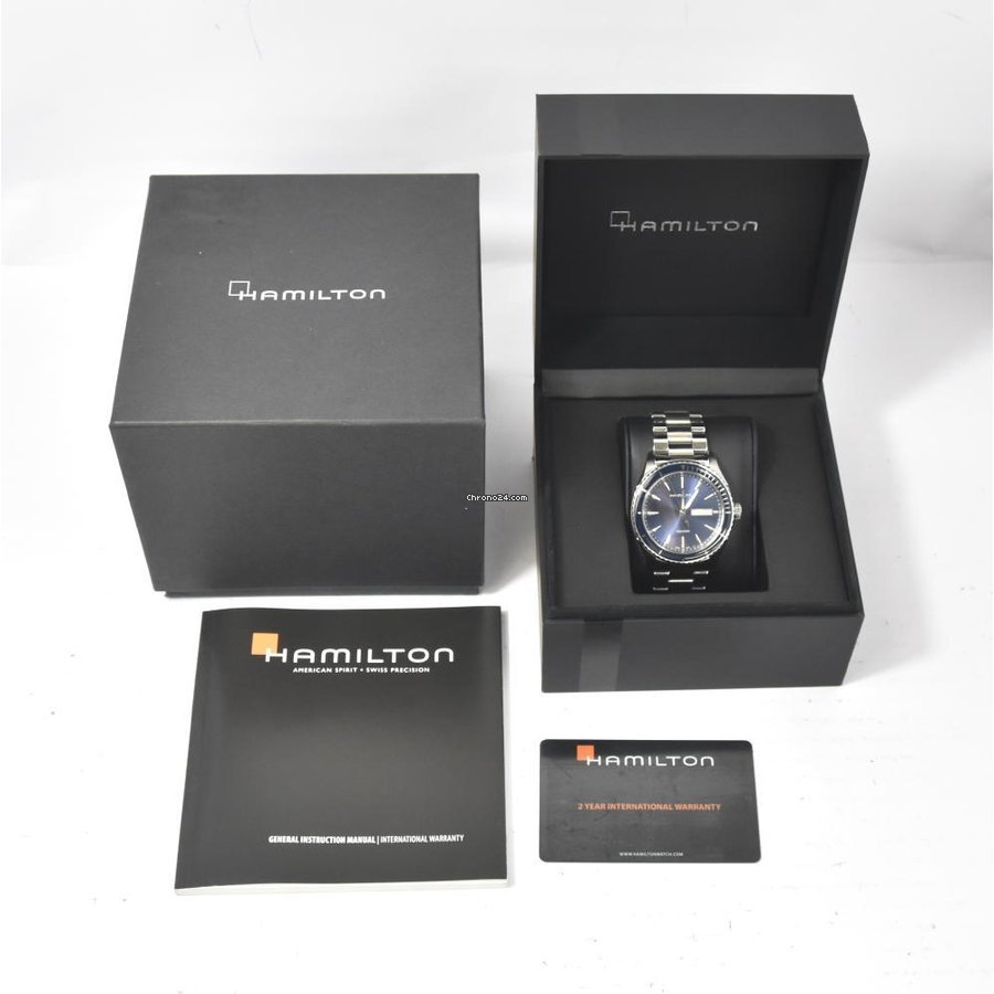 Hamilton Jazzmaster Seaview Mens watch Unisex Quartz Steel H375510 6